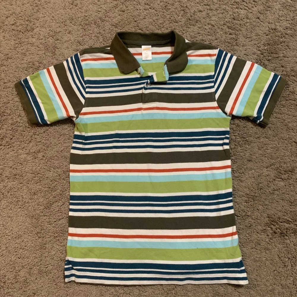 Gymboree Jungle Explorer Striped Shirt 12